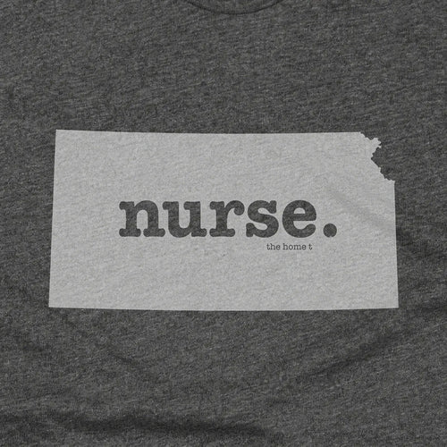 Kansas Nurse Home T-Shirt