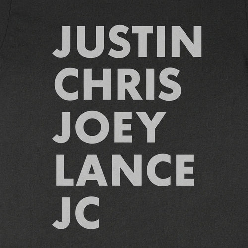 Justin, Chris, Joey, Lance, JC