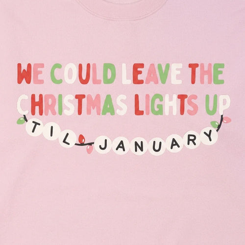 Leave the Christmas Lights Up Until January
