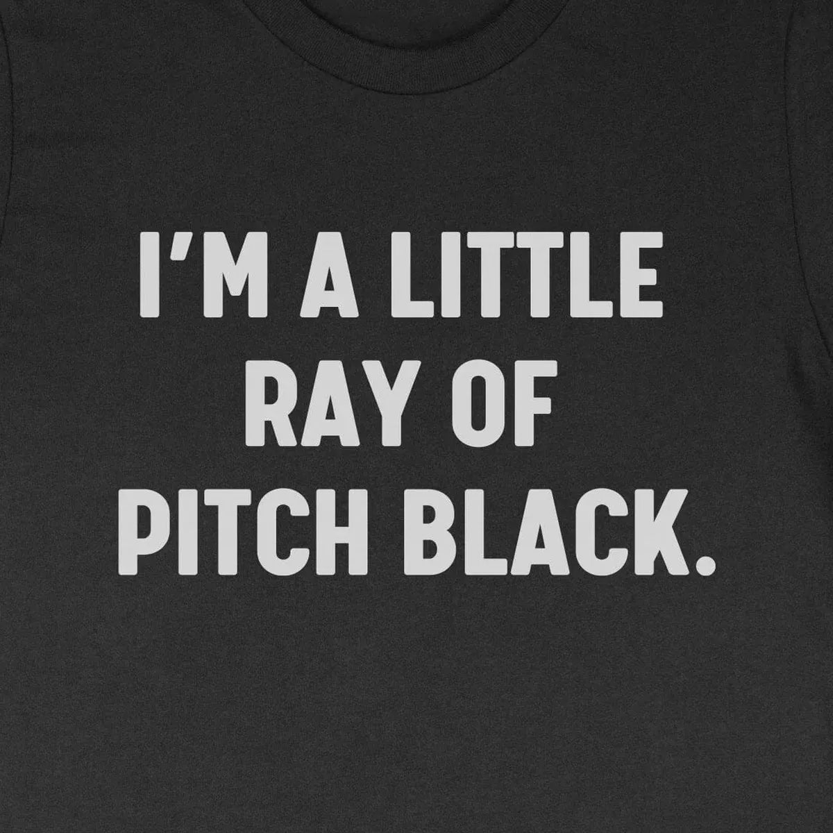 Little Ray of Pitch Black design close-up