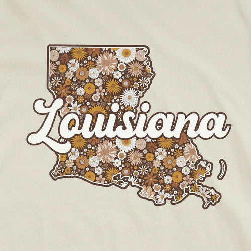 Retro Floral Lousiana
