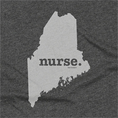 Maine Nurse Home T-Shirt