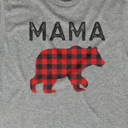 Mama Bear Plaid