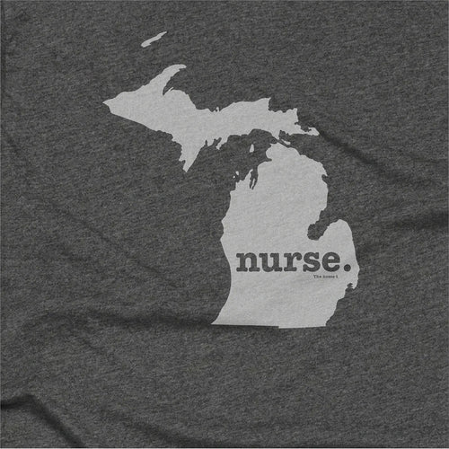Michigan Nurse Home T-Shirt