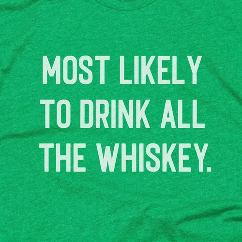 Most Likely to Drink all the Whiskey
