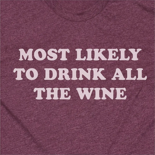 Most Likely To Drink All The Wine