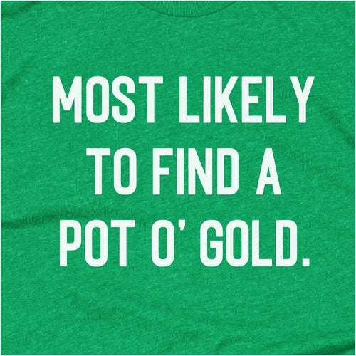 Most Likely to Find A Pot O' Gold