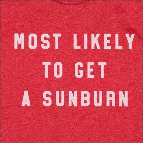 Most Likely to Get a Sunburn