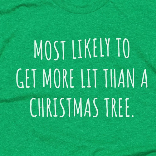 Most Likely To Get More Lit Than A Christmas Tree
