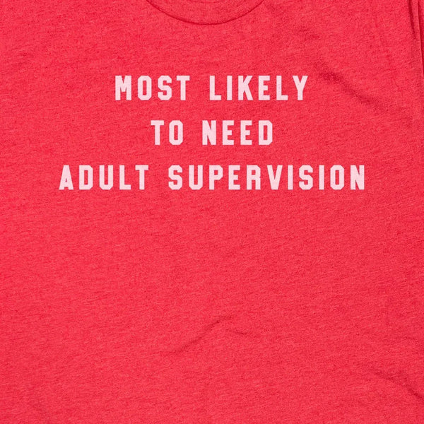 Most Likely to Need Adult Supervision