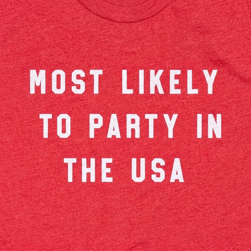 Most Likely to Party in the USA