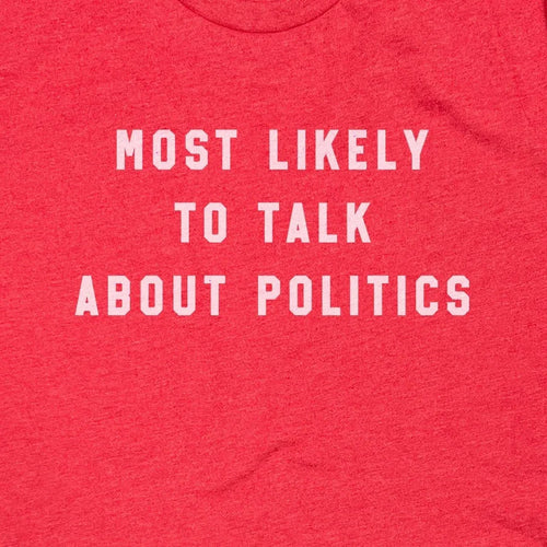 Most Likely to Talk About Politics