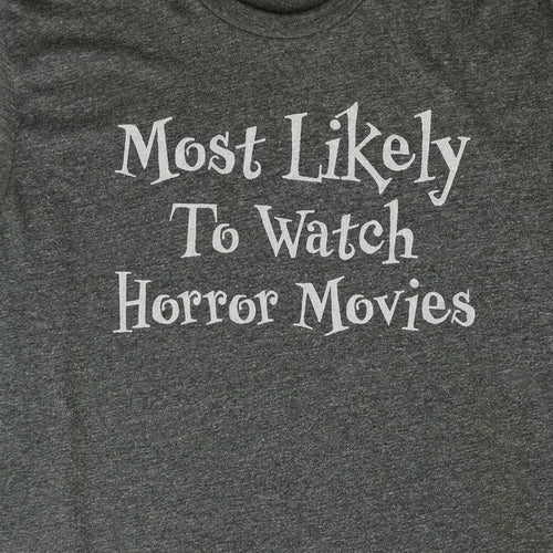 Most Likely to Watch Horror Movies