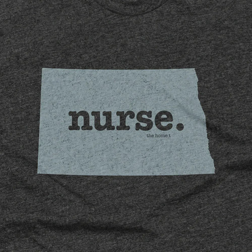 North Dakota Nurse Home T-Shirt