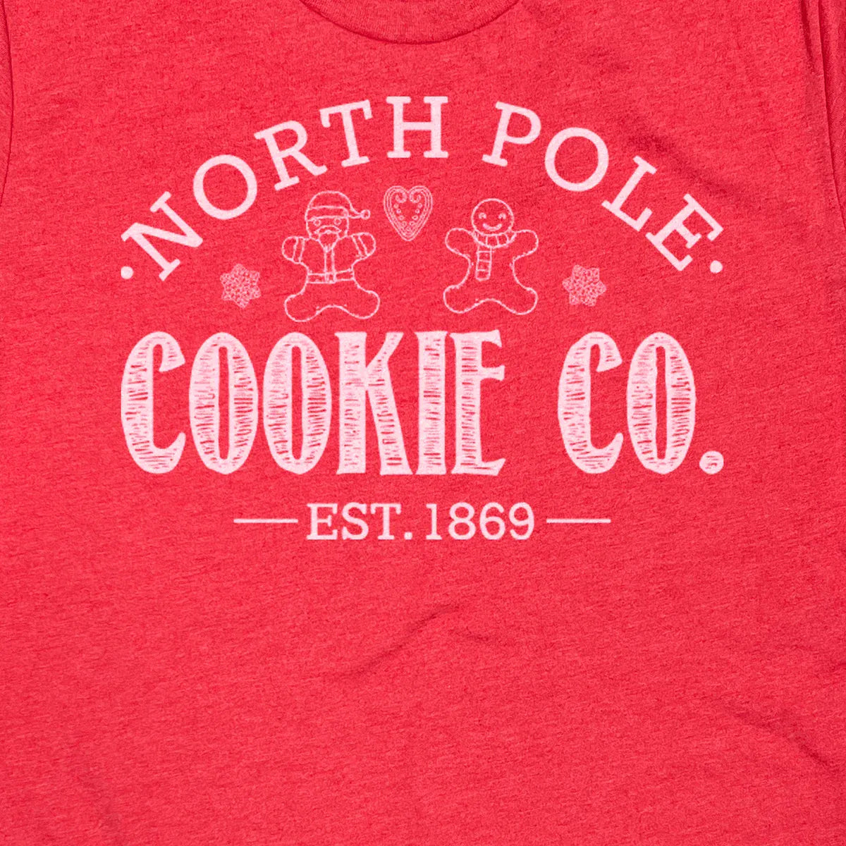 North Pole Cookie Co design close-up