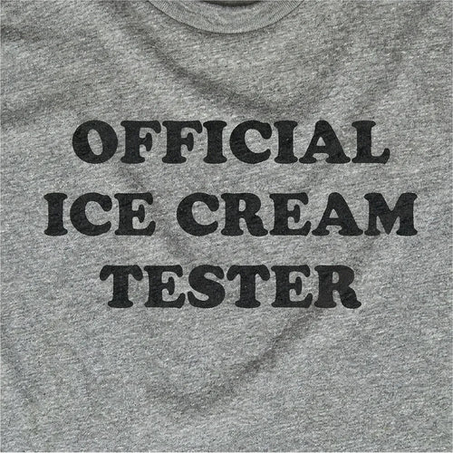 Official Ice Cream Tester