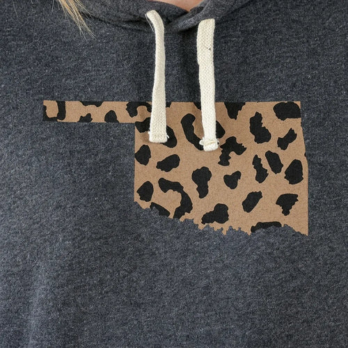 Oklahoma Leopard Pattern Hoodie