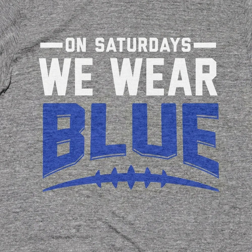 On Saturdays We Wear Blue (Royal)