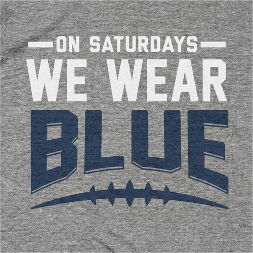 On Saturdays We Wear Blue (Navy)