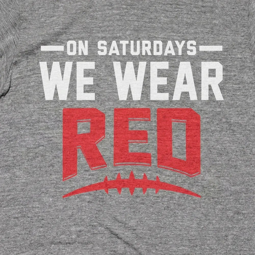 On Saturdays We Wear Red
