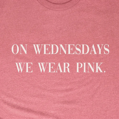 On Wednesdays We Wear Pink