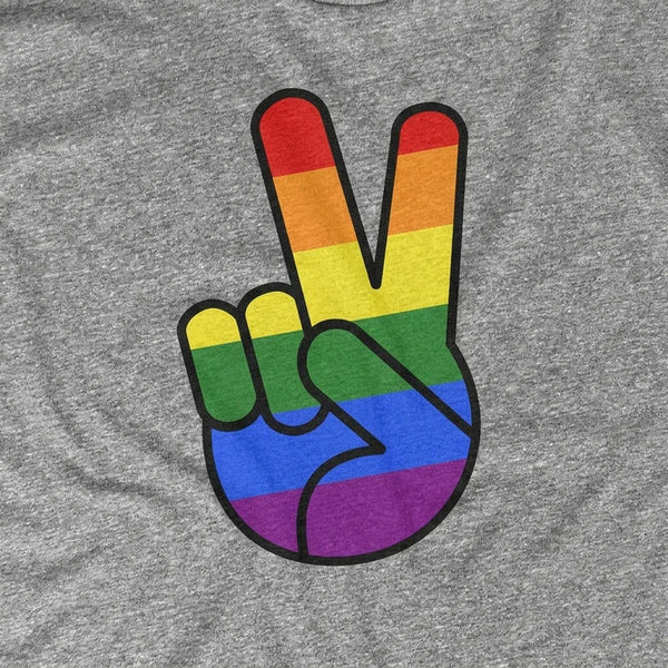 Pride Peace Sign
