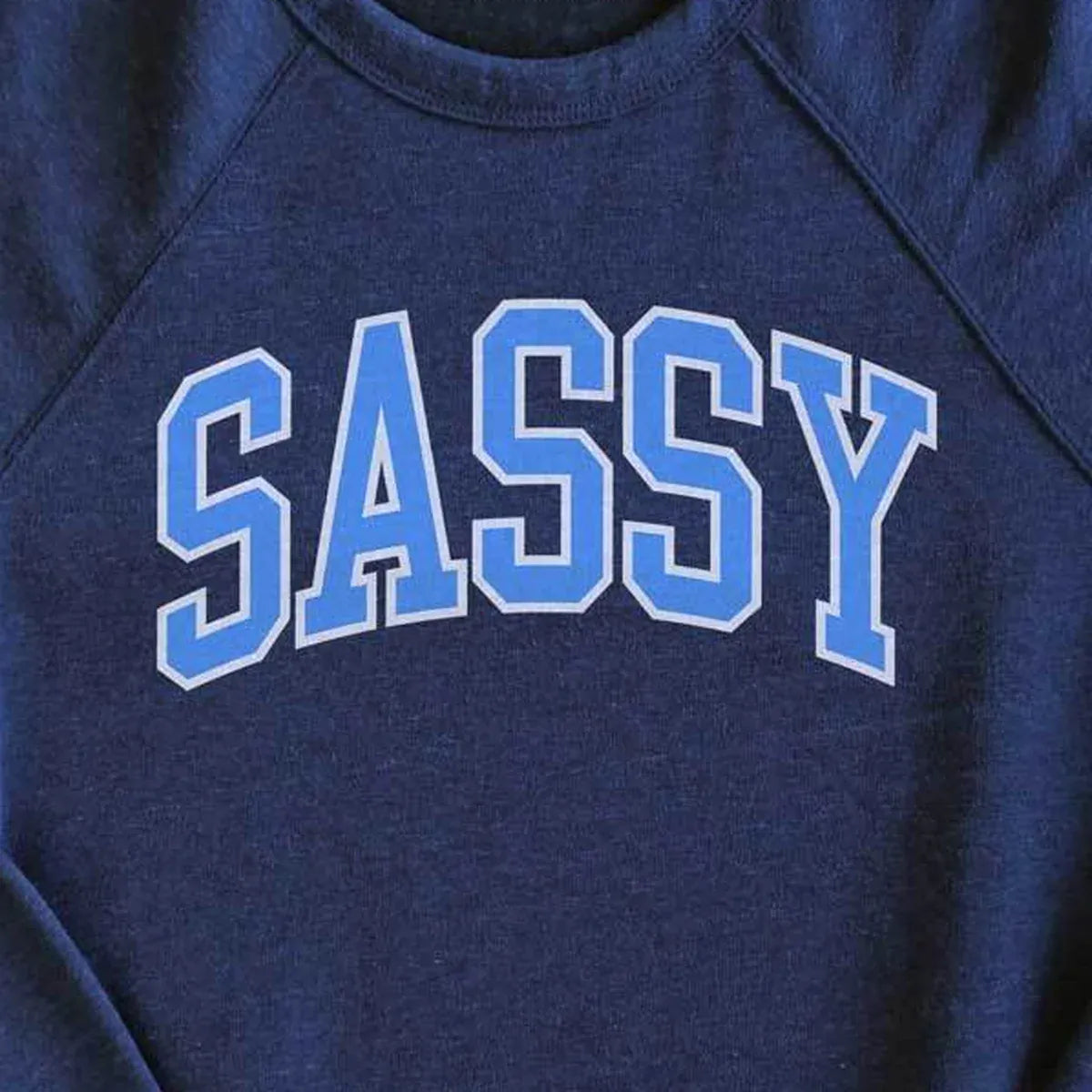 Sassy design close-up