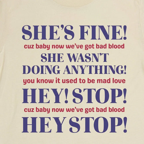 She's Fine. She Wasn't Doing Anything!