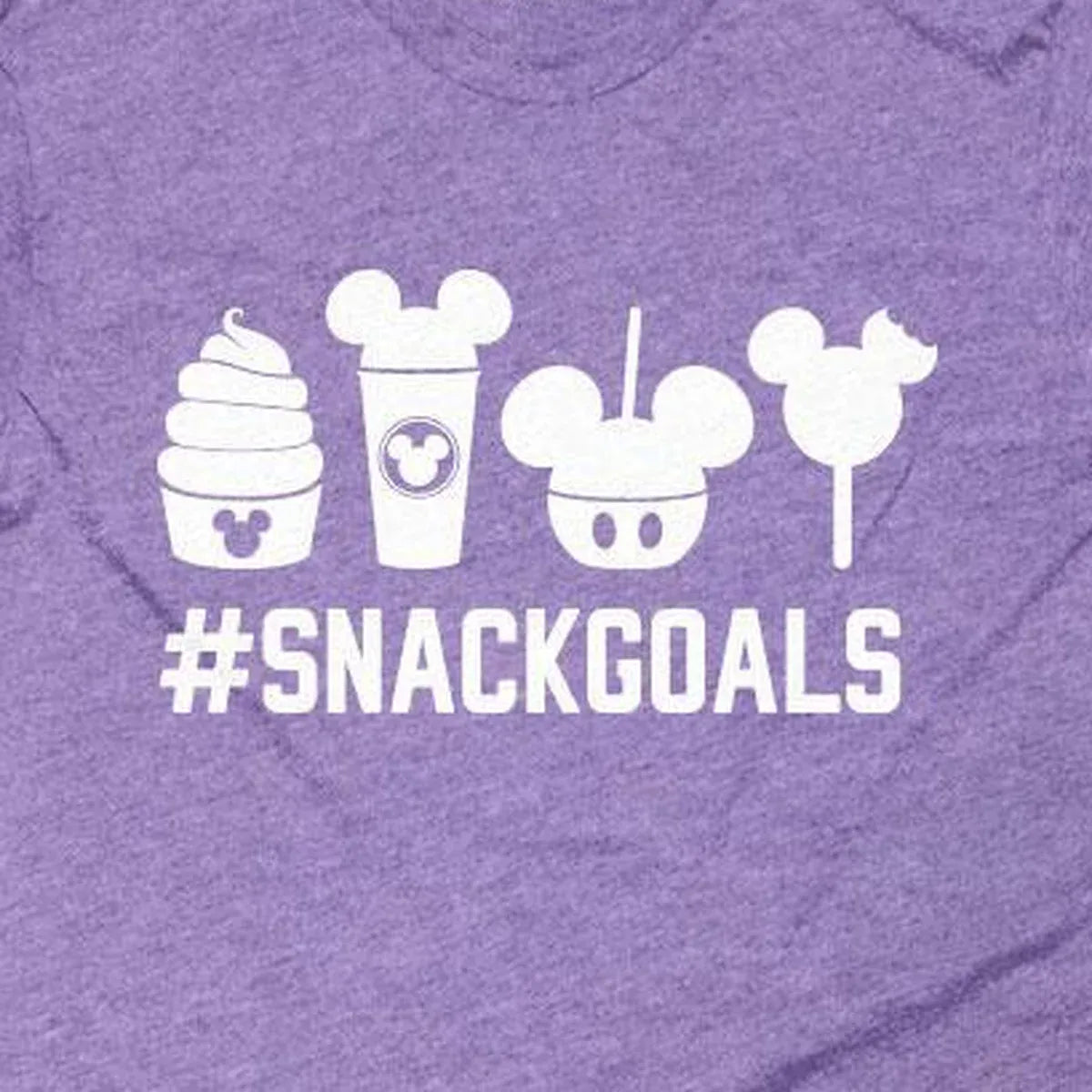 Snack Goals design close-up