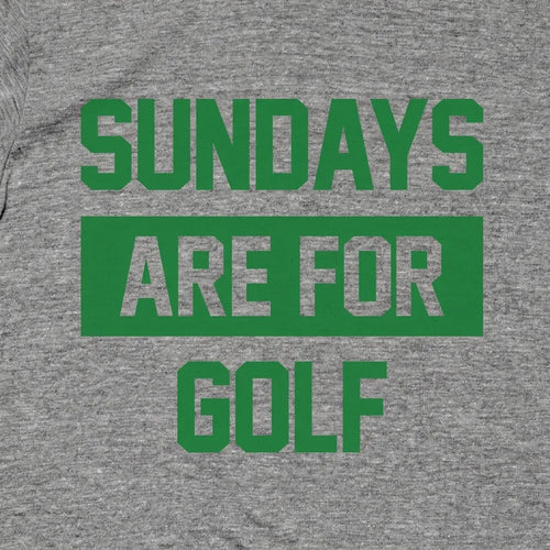 Sundays Are For Golf