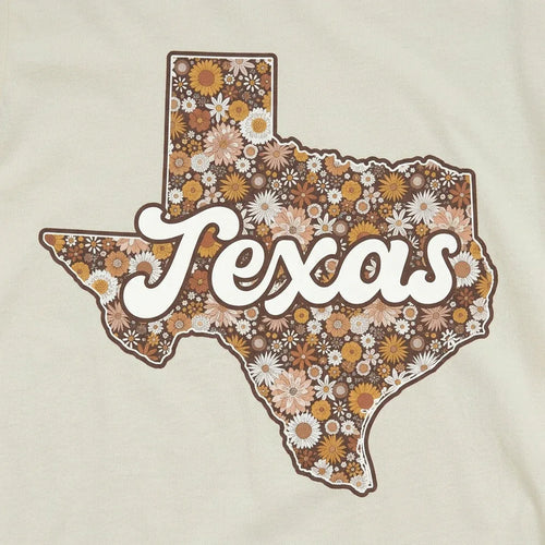 Retro Floral Texas