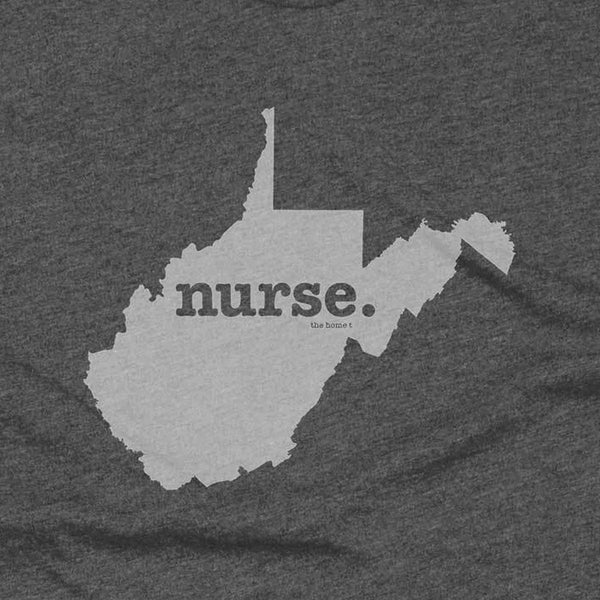 West Virginia Nurse Home T-Shirt