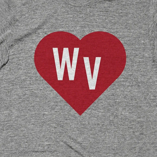 West Virginia Red Heart