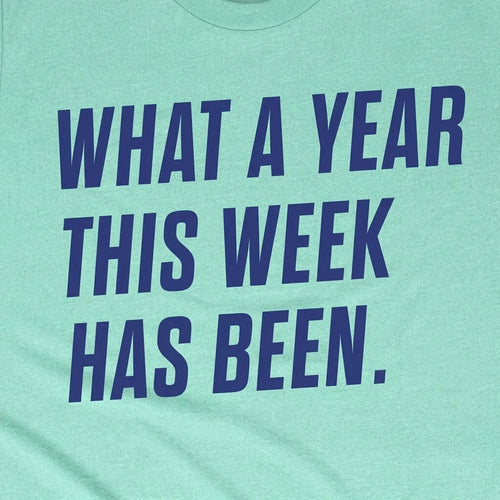 What a Year this Week has Been