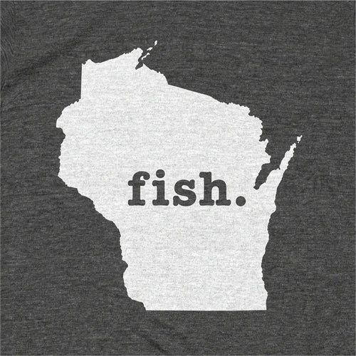 Wisconsin Fish Home T-Shirt