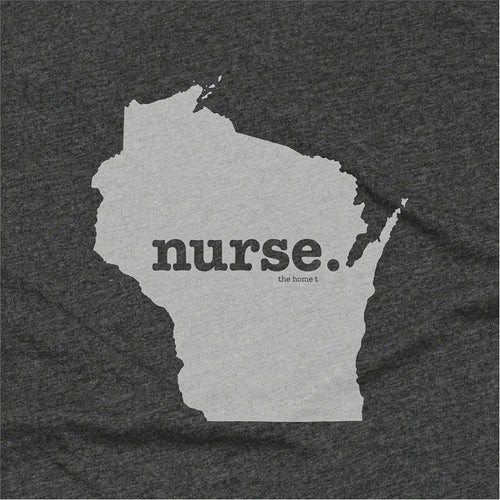 Wisconsin Nurse Home T-Shirt