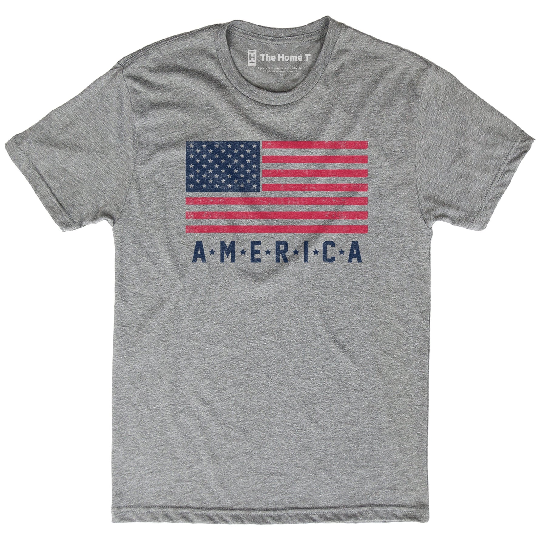 American Vintage Summer Red The Home T XS Ath Grey