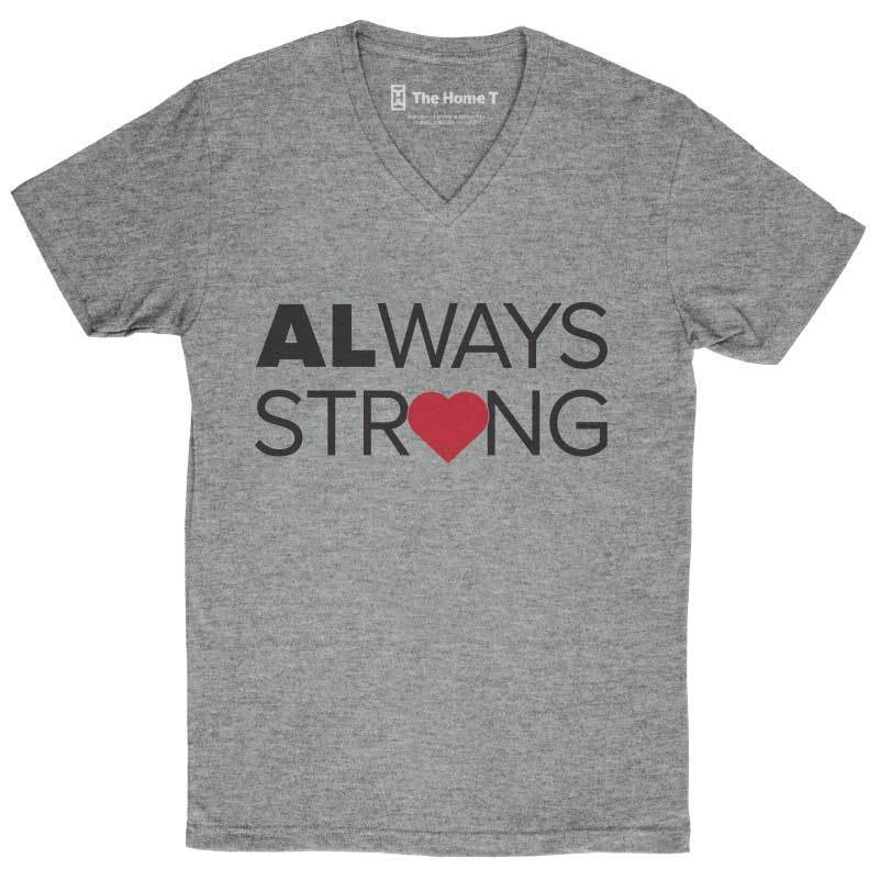 Always Strong - Tornado Fundraiser Shirt Lifestyle The Home T XS V-neck