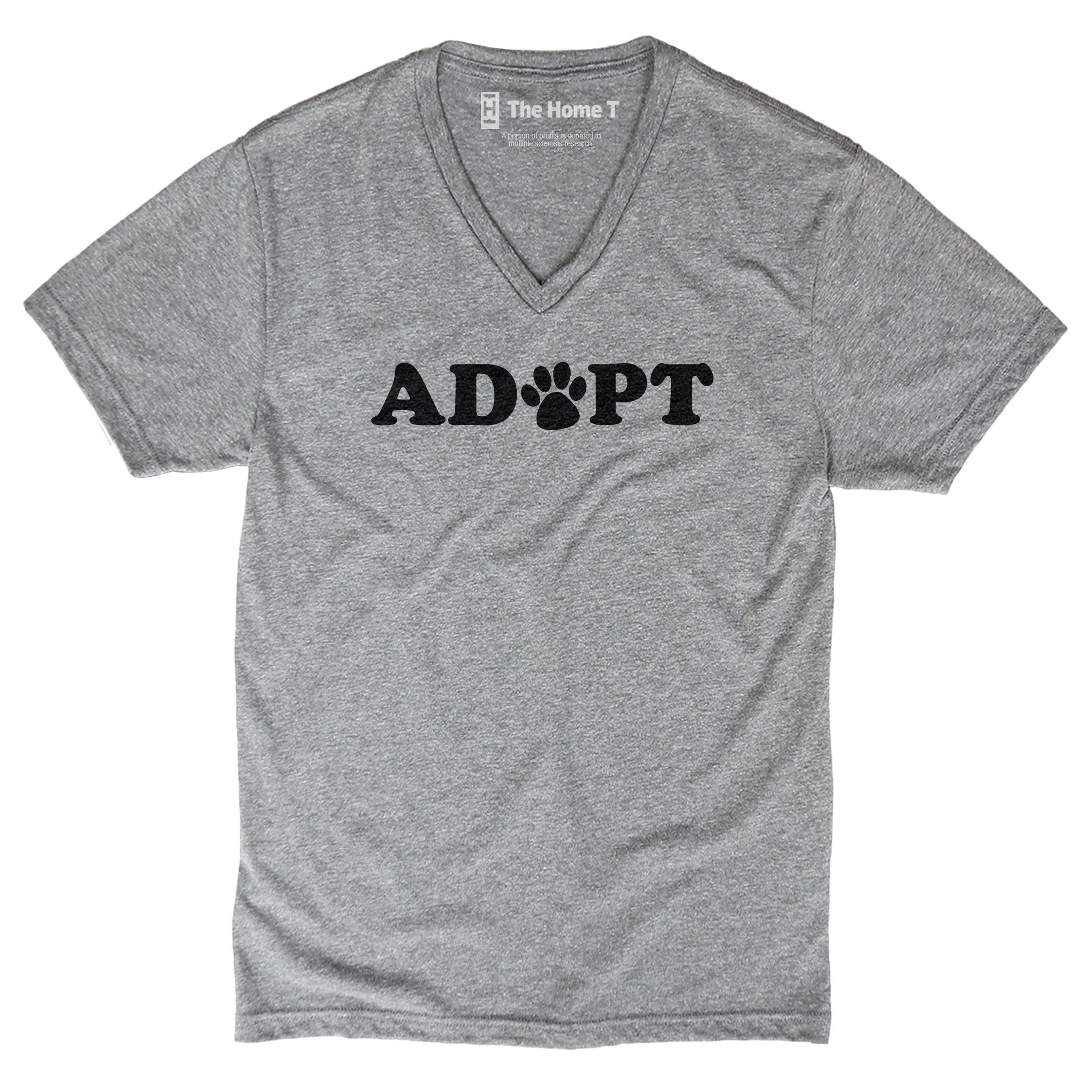 Adopt. Athletic Grey V-Neck