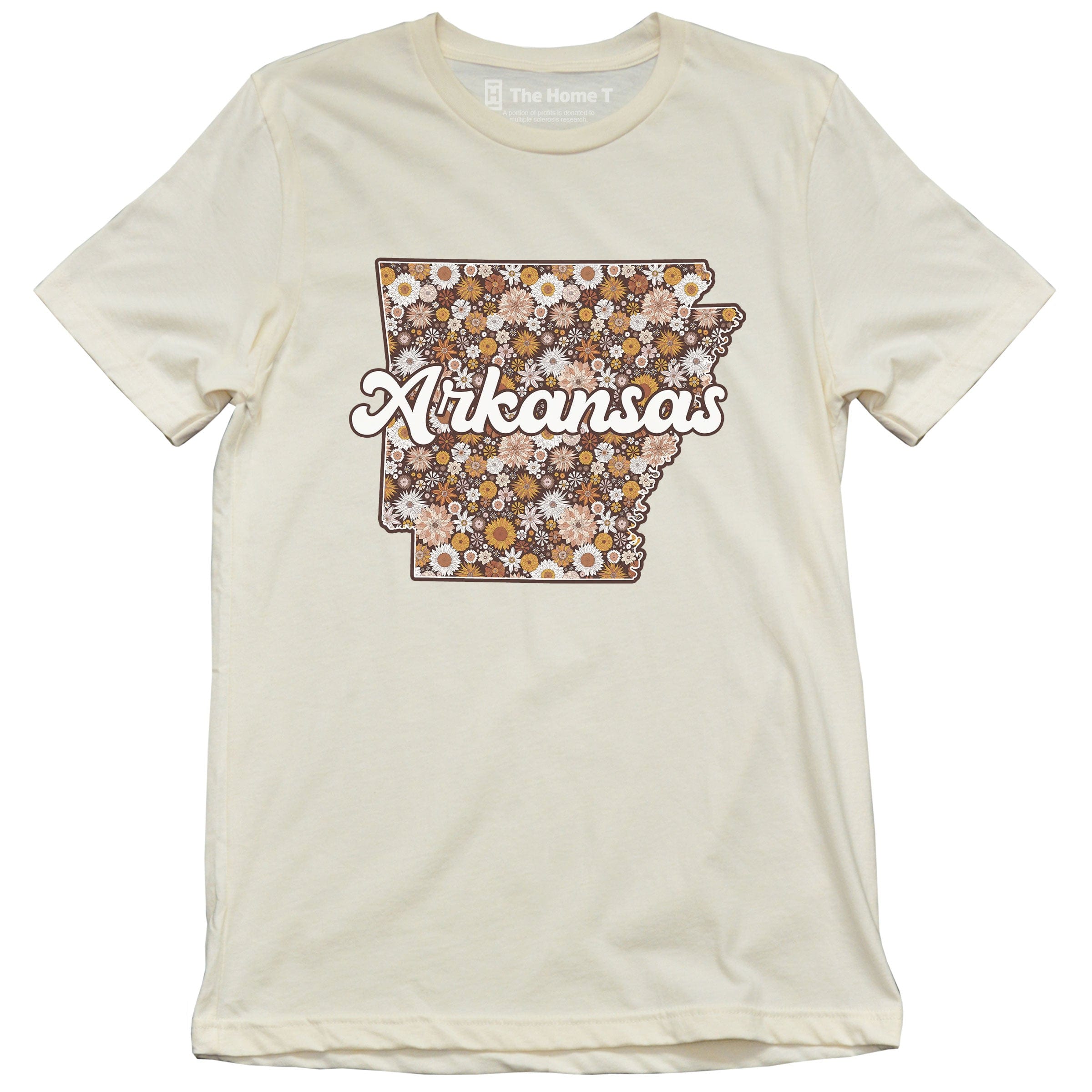 Retro Floral Arkansas