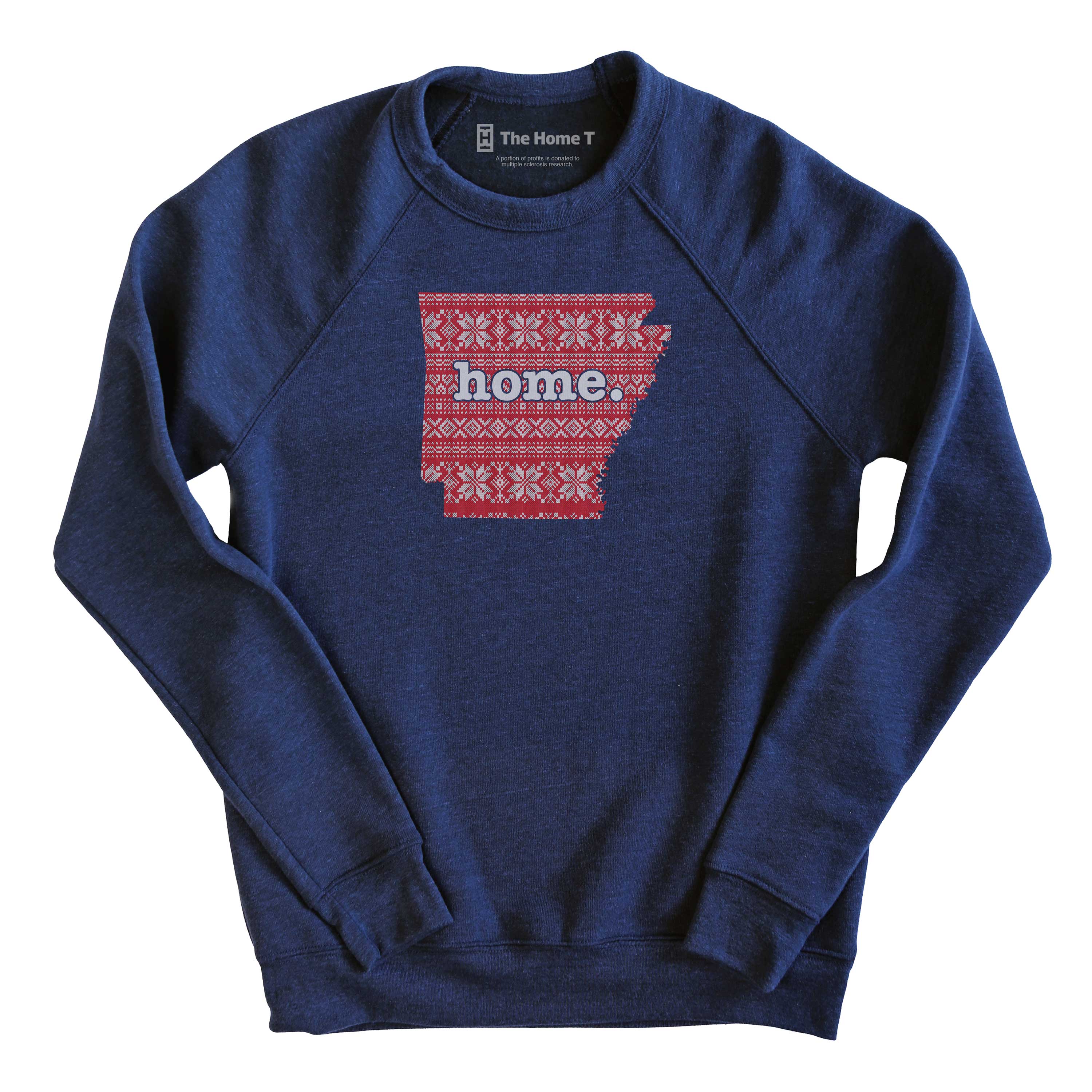 Arkansas Christmas Sweater Pattern Christmas Sweater The Home T XS Navy Sweatshirt