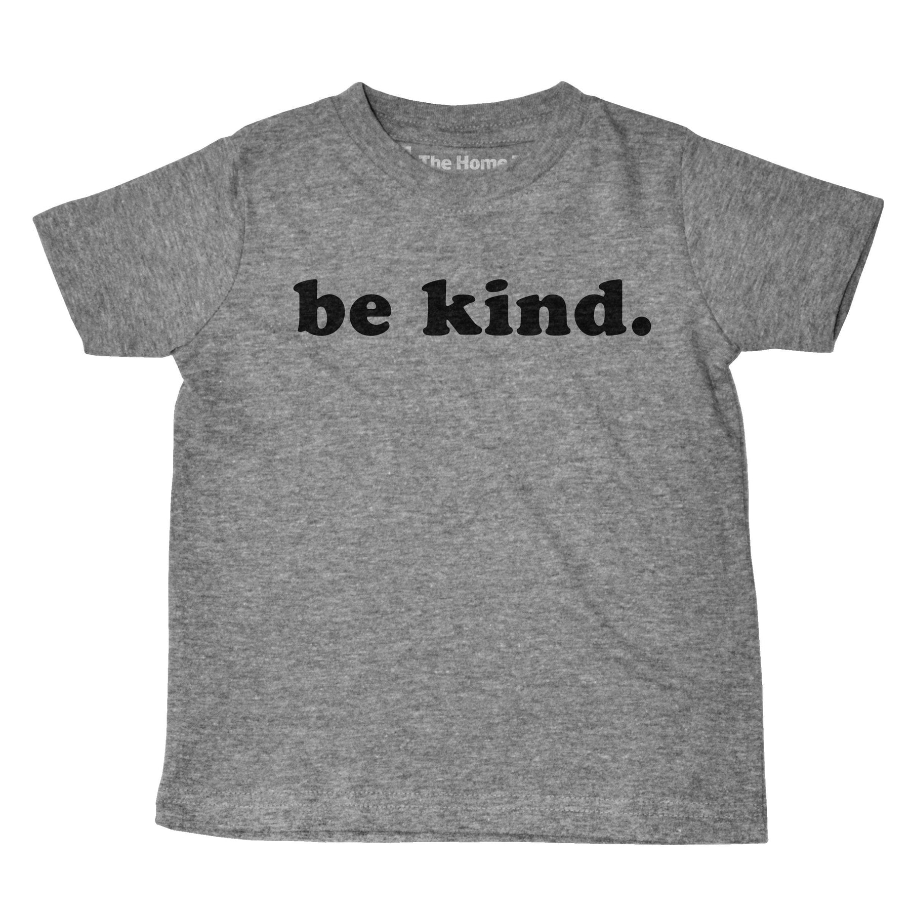 Be kind kids athletic grey crewneck