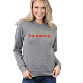 Be Merry Crew neck The Home T XXL Grey Sweatshirt