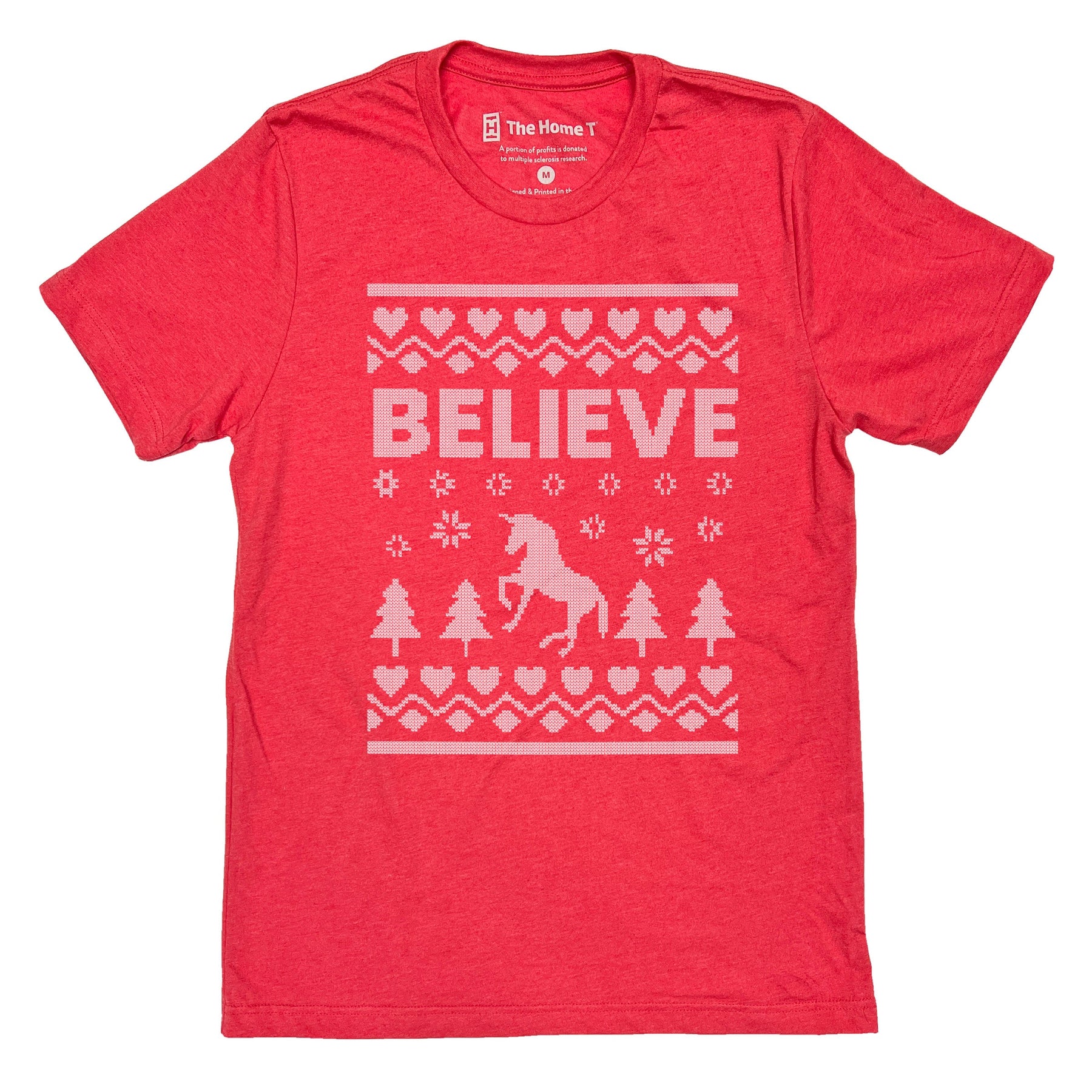 Believe Christmas Unicorn