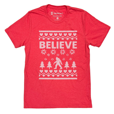 Believe Christmas Sasquatch