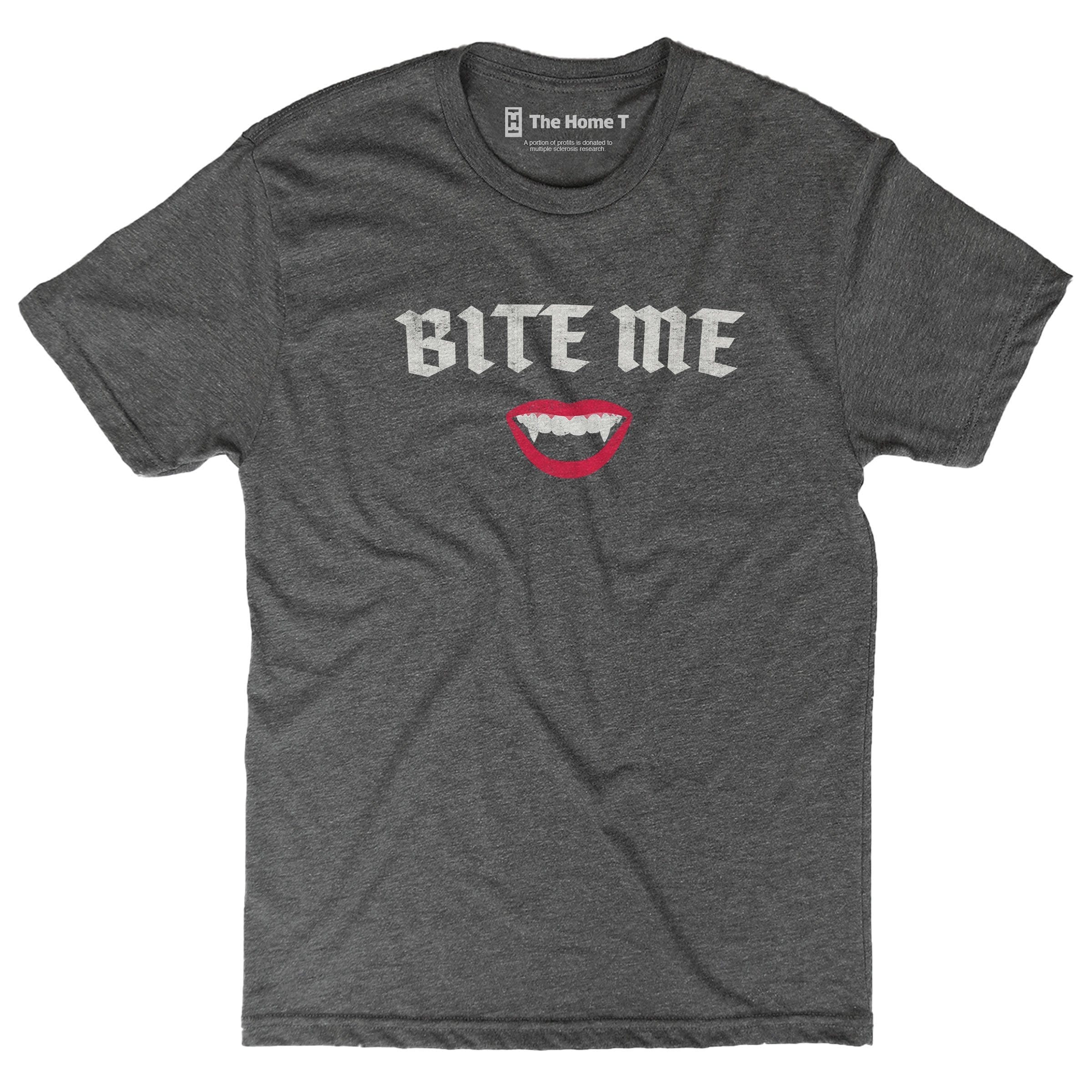 Bite Me Dark Grey Crewneck