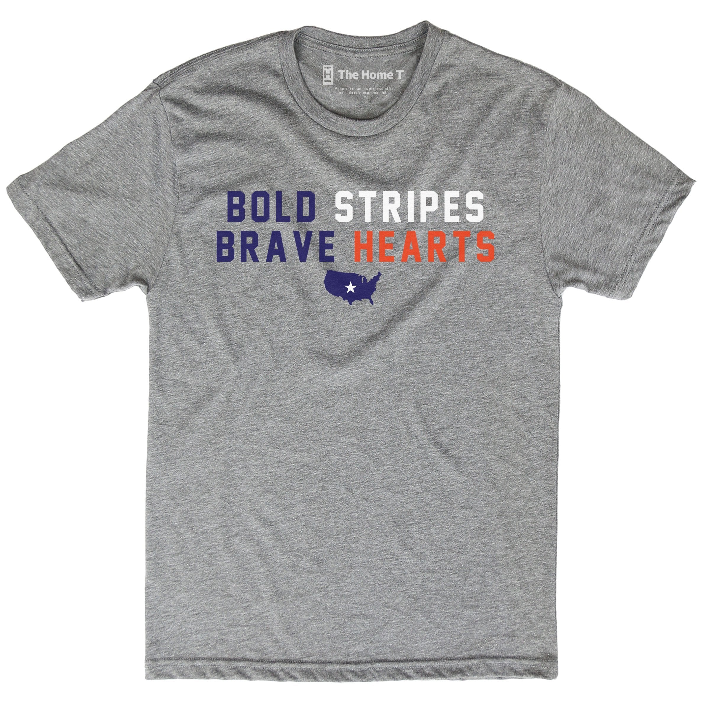 Bold Stripes Brave Hearts