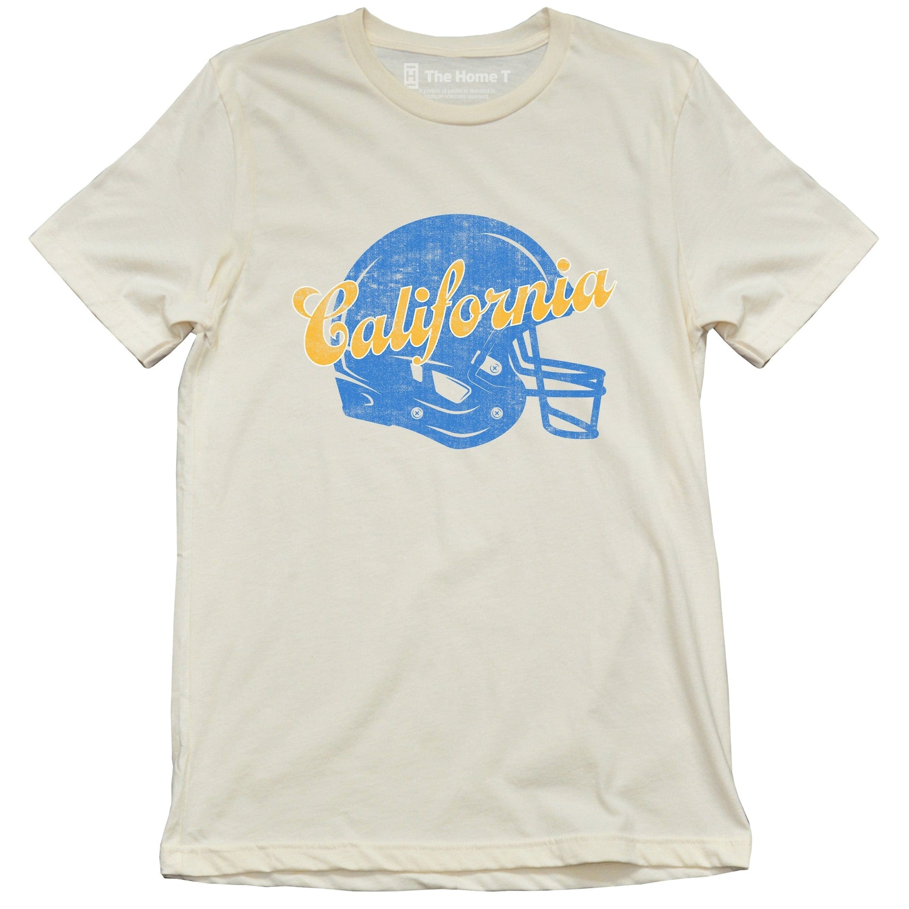 Vintage Football California (Powder & Gold)
