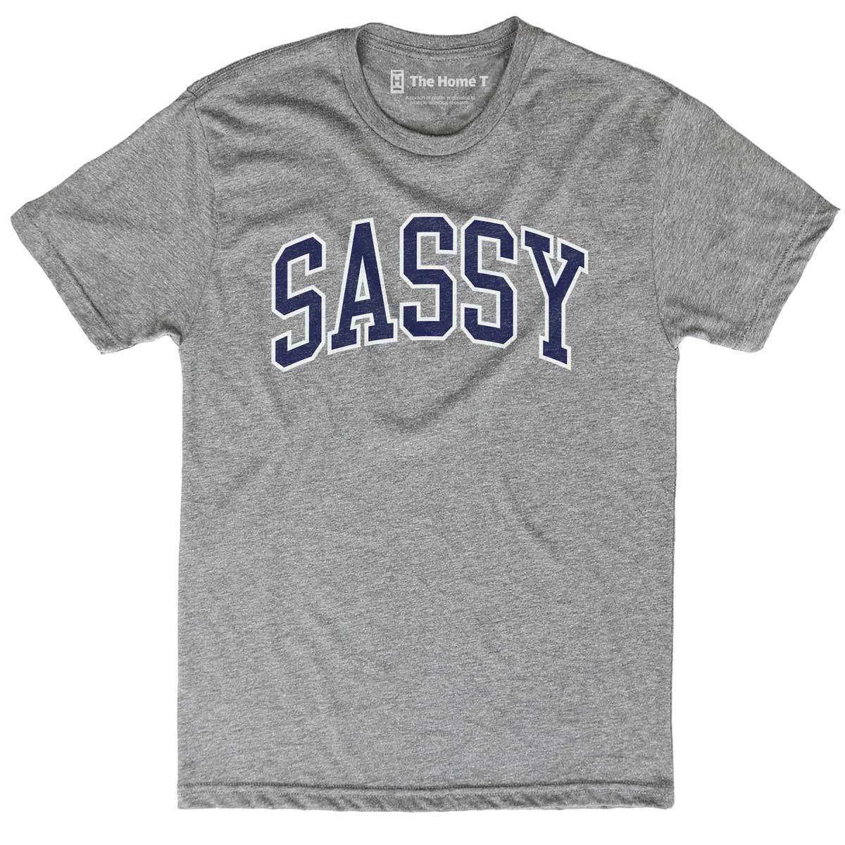 Sassy Crew neck The Home T XS Grey T-Shirt