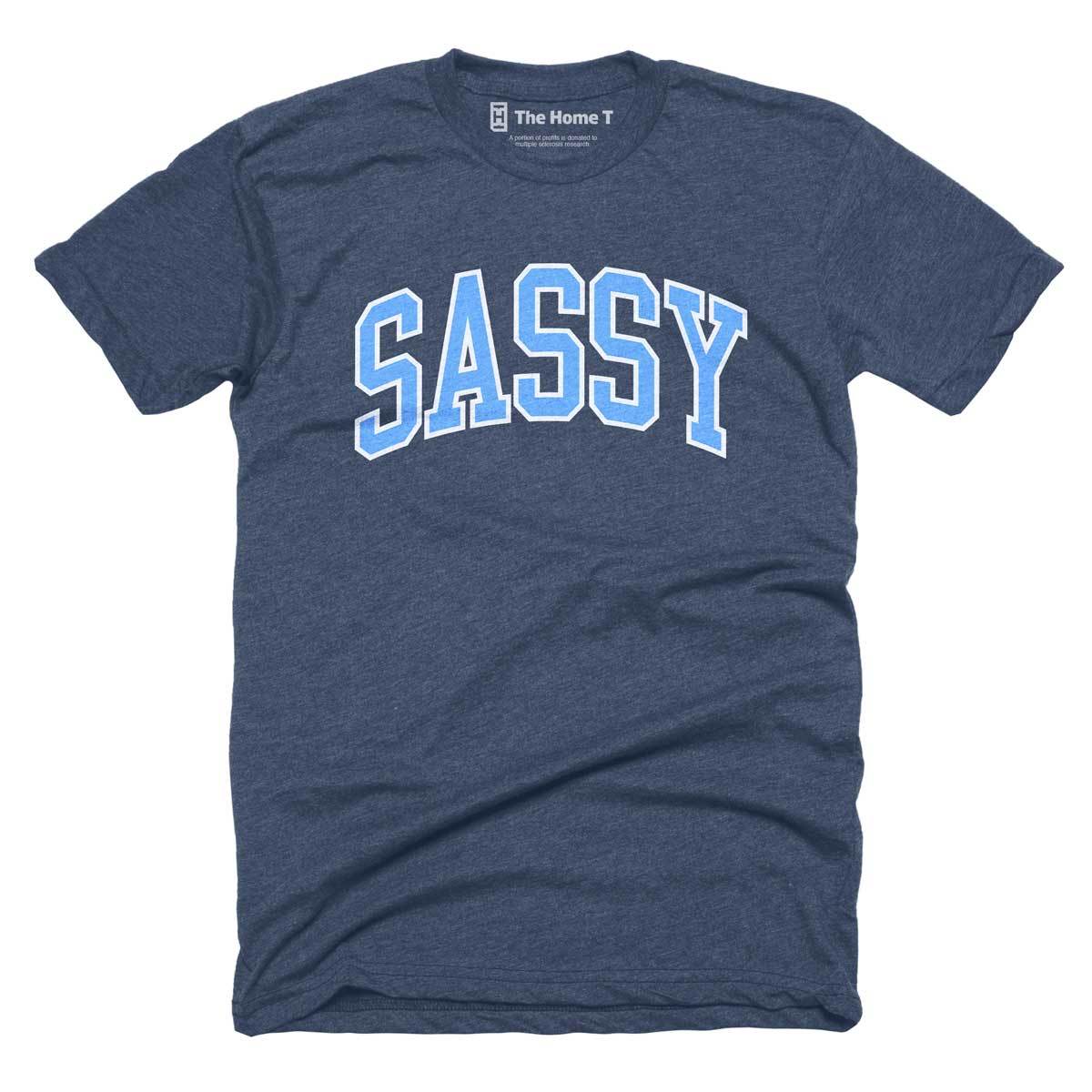 Sassy Crew neck The Home T XS Navy T-Shirt